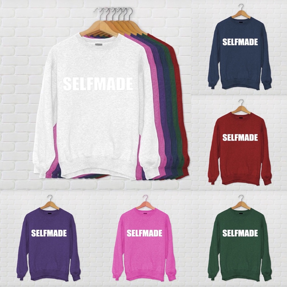 Selfmade Crewneck Sweatshirts